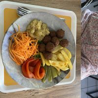 Falafel bowl   at Vegan a la Turca in Bodrum