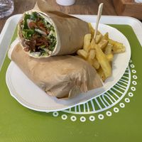Went back again and ordered the döner and IT’S SO DELICIOUS !!!   at Vegan a la Turca in Bodrum