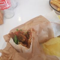 Delicious doner kebab ! at Vegan a la Turca in Bodrum