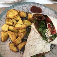 Vegan Doner at Vegan a la Turca in Bodrum