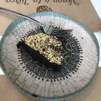 THE BEST CHOC TART at Vegan a la Turca in Bodrum