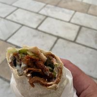 Seitan wrap  at Vegan a la Turca in Bodrum