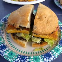 Muffalata sandwich at Veg Out - Food Cart - Maybe closed in Kahului