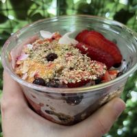 Good toppings!  at E+ROSE Wellness Cafe - Brentwood in Brentwood