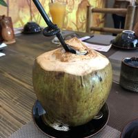 Big coconut  at Truc Lam Vien Quan in Hanoi