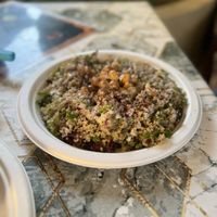 Quinoa salad  at Vegan Xpress in Mitzpe Ramon