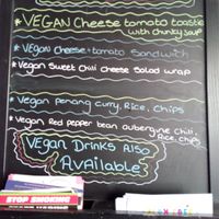 Some great vegan options at Chatterbox Community Cafe in Selby