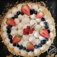 Millefoglie at Radagast Vegan Bakery in Rome