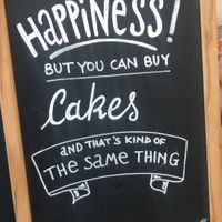 Happiness  at Radagast Vegan Bakery in Rome