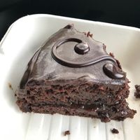 Torta Sacher  at Radagast Vegan Bakery in Rome