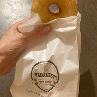 Doughnut  at Radagast Vegan Bakery in Rome