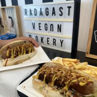   at Radagast Vegan Bakery in Rome