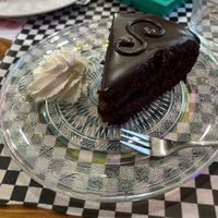 Vegan Sacher squisita  at Radagast Vegan Bakery in Rome
