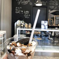 Oreo milkshake  at Radagast Vegan Bakery in Rome