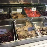 Vegan options  at Mini Cafe Golf in Ljubljana