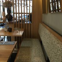 Seating  at Fint in Leeds