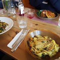 Our food 🤩 at Fint in Leeds