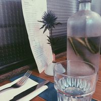 super cosy and rustic atmosphere  at Fint in Leeds