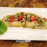 Vegan Quesadilla, Asian-style, at Mandarin Lotus in Agoura Hills, CA at Mandarin Lotus in Agoura Hills