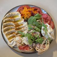 Marvellous hummus 🥰  at Mazaya Falafel - Starowiślna in Krakow