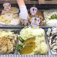 clearly marked vegan options at Lody z Lodziarni - Delikatesy Smaki Polski in Krakow