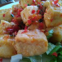 Tahu cabe garam at LN Fortunate Coffee - Maybe closed in Denpasar