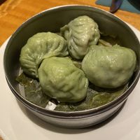 Veggie dumplings  at Asean Bistro in Columbia