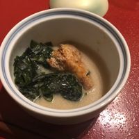 Can’t remember what this was. But it was good. A little too much seaweed for my liking.  at Sougo in Tokyo