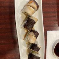 Shroomilicious roll  at Crystal Fish in Monterey