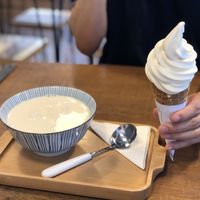 Our order  at QíShí Dòu Zhì Suǒ 其實豆製所 - Jinshan South in Taipei