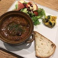 Minestrone soup at Futaba Fruits Parlor in Kawasaki