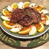 Tahini cookies with apple jam at Manipura Ethic Cafe & Bar in Baku