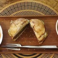 Manipura burger   at Manipura Ethic Cafe & Bar in Baku