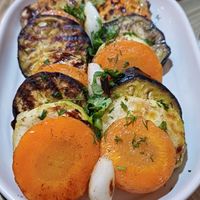 Roasted veggies at Manipura Ethic Cafe & Bar in Baku