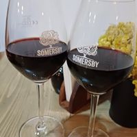 Red wine at Manipura Ethic Cafe & Bar in Baku