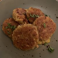 Potato breakfast dish  at Manipura Ethic Cafe & Bar in Baku