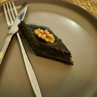 Chocolate Pakhlava at Manipura Ethic Cafe & Bar in Baku