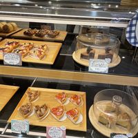 The cakes on the bottom are all vegan   at Natural Harmony Coa in Yokohama