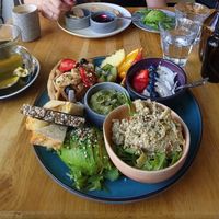 Veggie brunch at Cafe Oha  in Frederiksberg