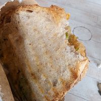 Cheese and avocado sandwich at Kattakaffihusid in Reykjavik