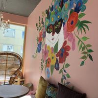 Interior at Kattakaffihusid in Reykjavik