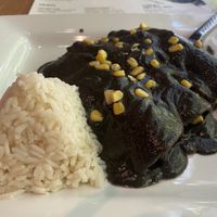 Huitlacoche enchiladas   at Mayahuel in Sacramento