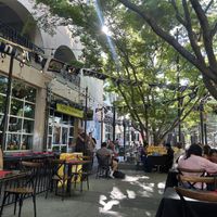 Outside seating   at Mayahuel in Sacramento