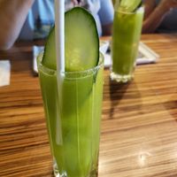 Verde sweet Mexico smoothie for course #1 at Mayahuel in Sacramento