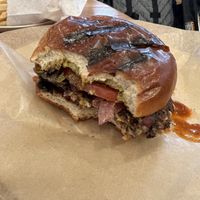 Veggie burger  at B.GOOD - Washington St in Boston