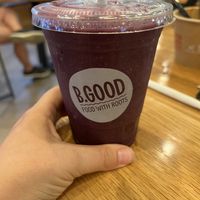Berry smoothie   at B.GOOD - Washington St in Boston