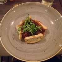 Riverside - Falafel and red lentil, starter (vegan) at The Riverside Inn in Bournemouth