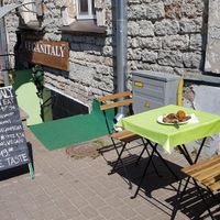 Entrance at Vegan Italy in Tallinn