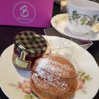 too smal scones at Brigit's Bakery in London