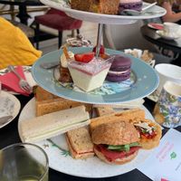 Vegan afternoon tea at Brigit's Bakery in London